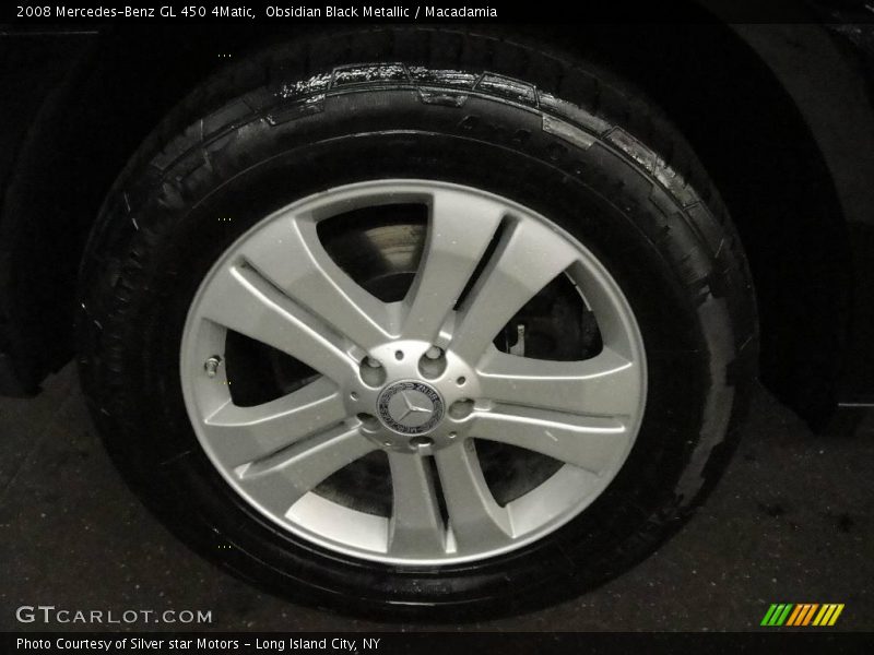 Obsidian Black Metallic / Macadamia 2008 Mercedes-Benz GL 450 4Matic