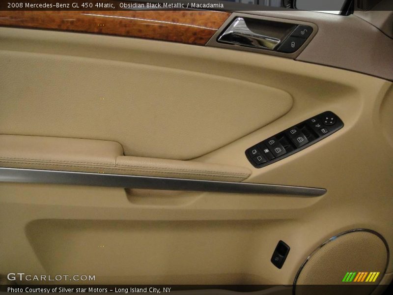 Obsidian Black Metallic / Macadamia 2008 Mercedes-Benz GL 450 4Matic