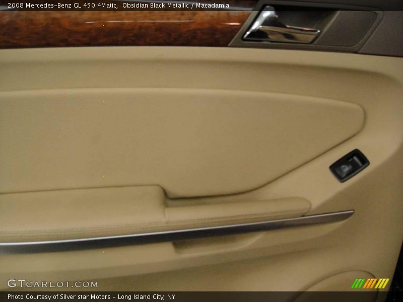 Obsidian Black Metallic / Macadamia 2008 Mercedes-Benz GL 450 4Matic