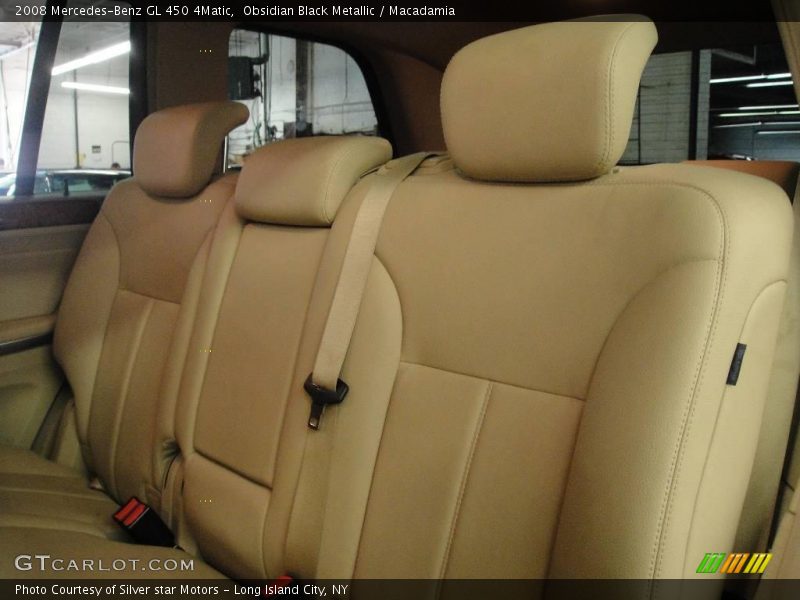 Obsidian Black Metallic / Macadamia 2008 Mercedes-Benz GL 450 4Matic