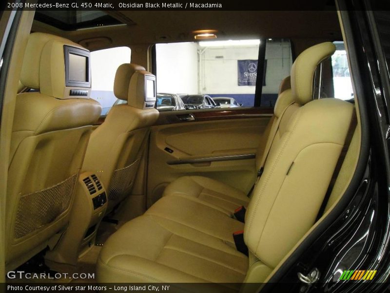 Obsidian Black Metallic / Macadamia 2008 Mercedes-Benz GL 450 4Matic