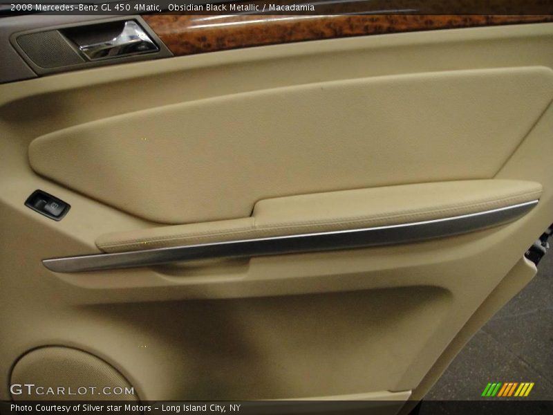 Obsidian Black Metallic / Macadamia 2008 Mercedes-Benz GL 450 4Matic
