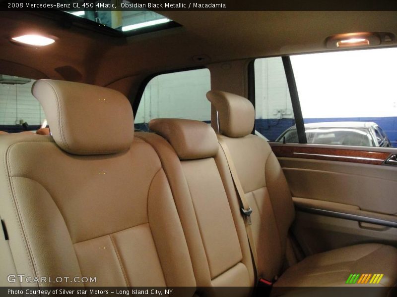 Obsidian Black Metallic / Macadamia 2008 Mercedes-Benz GL 450 4Matic