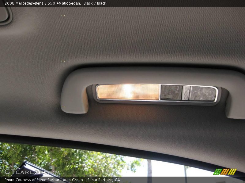 Black / Black 2008 Mercedes-Benz S 550 4Matic Sedan