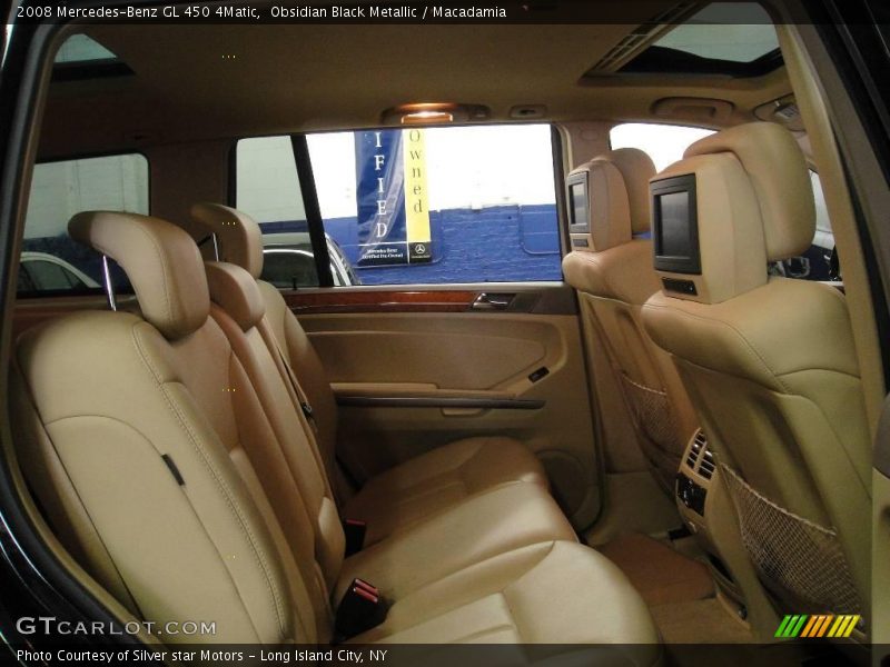 Obsidian Black Metallic / Macadamia 2008 Mercedes-Benz GL 450 4Matic