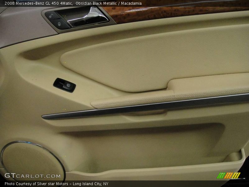 Obsidian Black Metallic / Macadamia 2008 Mercedes-Benz GL 450 4Matic