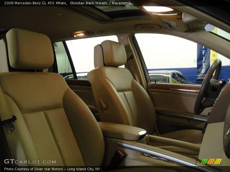 Obsidian Black Metallic / Macadamia 2008 Mercedes-Benz GL 450 4Matic