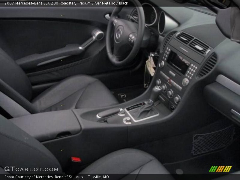 Iridium Silver Metallic / Black 2007 Mercedes-Benz SLK 280 Roadster