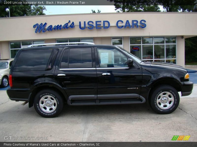 Black / Medium Prairie Tan 1998 Lincoln Navigator 4x4