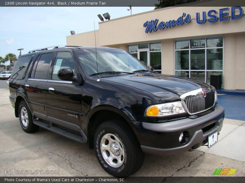Black / Medium Prairie Tan 1998 Lincoln Navigator 4x4