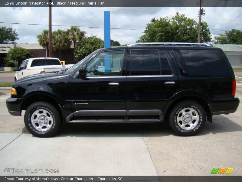 Black / Medium Prairie Tan 1998 Lincoln Navigator 4x4