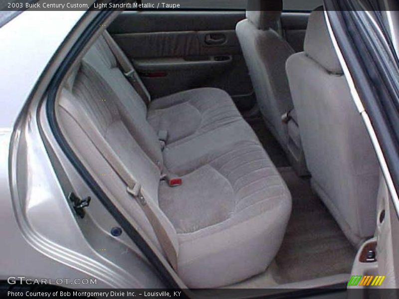 Light Sandrift Metallic / Taupe 2003 Buick Century Custom