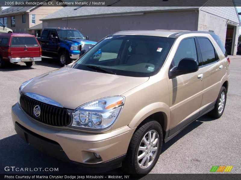 Cashmere Metallic / Neutral 2006 Buick Rendezvous CX