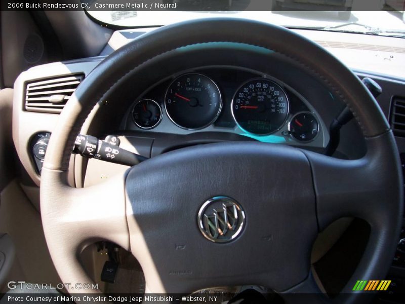 Cashmere Metallic / Neutral 2006 Buick Rendezvous CX
