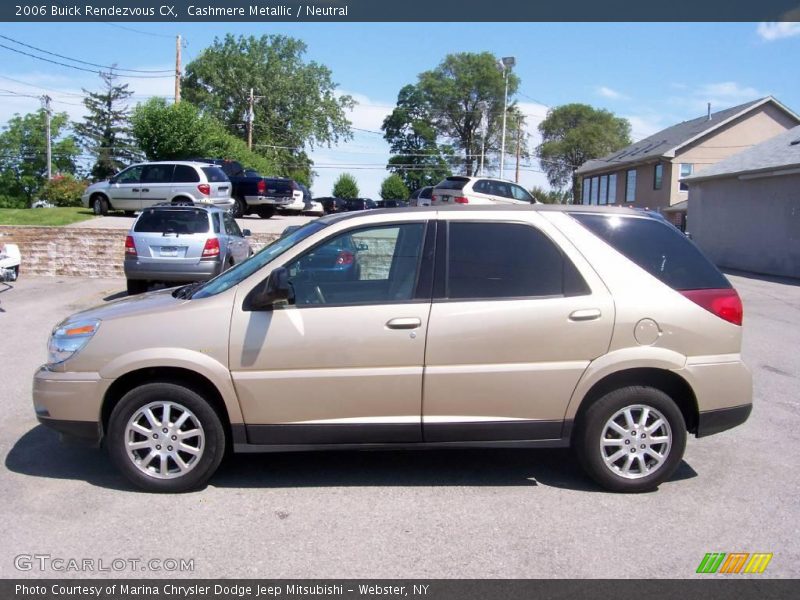 Cashmere Metallic / Neutral 2006 Buick Rendezvous CX