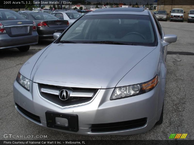 Satin Silver Metallic / Ebony 2005 Acura TL 3.2