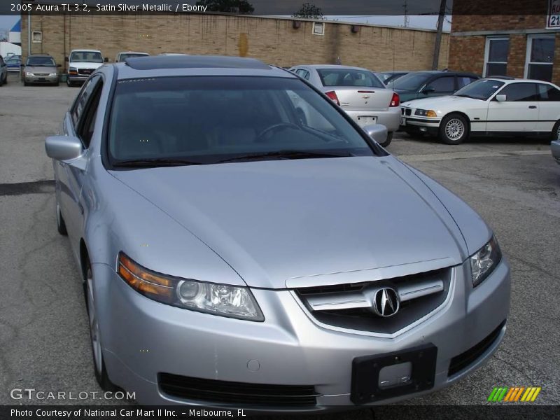 Satin Silver Metallic / Ebony 2005 Acura TL 3.2
