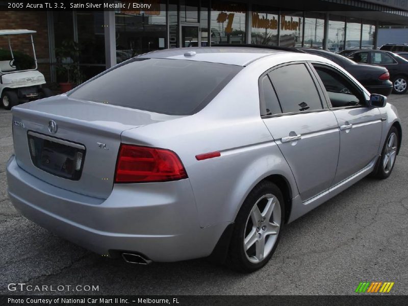 Satin Silver Metallic / Ebony 2005 Acura TL 3.2