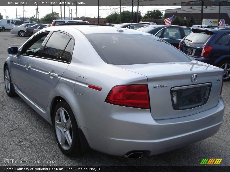 Satin Silver Metallic / Ebony 2005 Acura TL 3.2