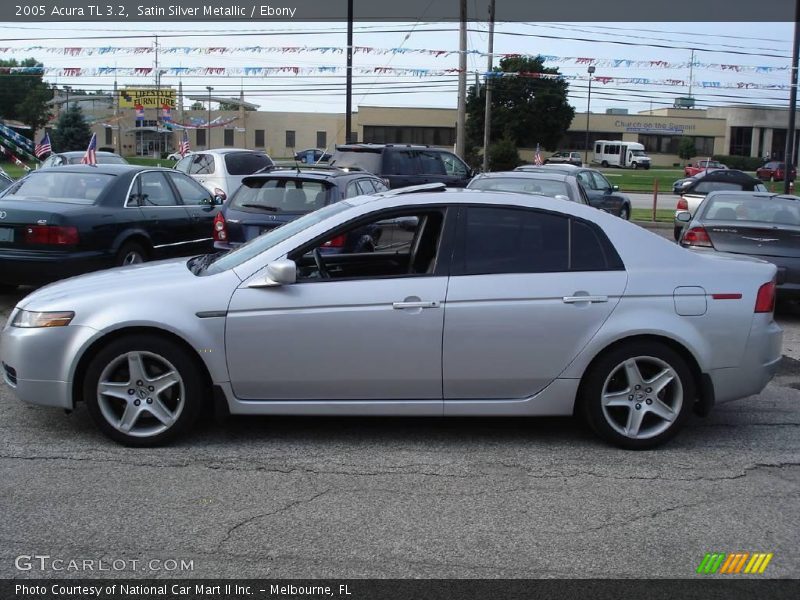 Satin Silver Metallic / Ebony 2005 Acura TL 3.2