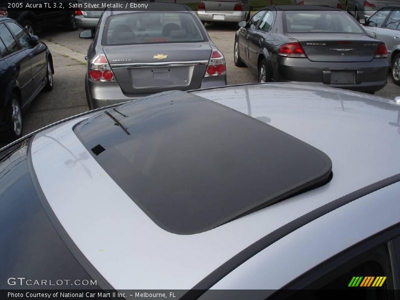 Satin Silver Metallic / Ebony 2005 Acura TL 3.2