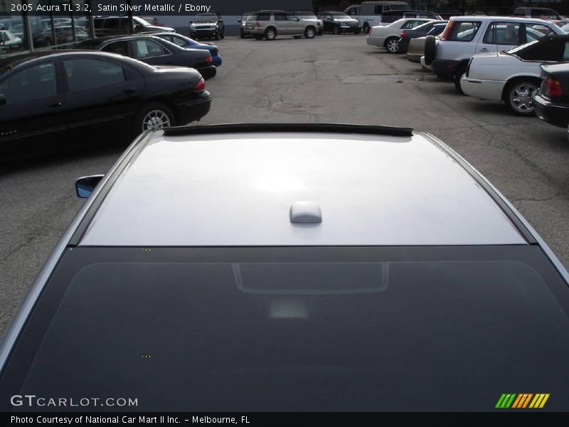Satin Silver Metallic / Ebony 2005 Acura TL 3.2