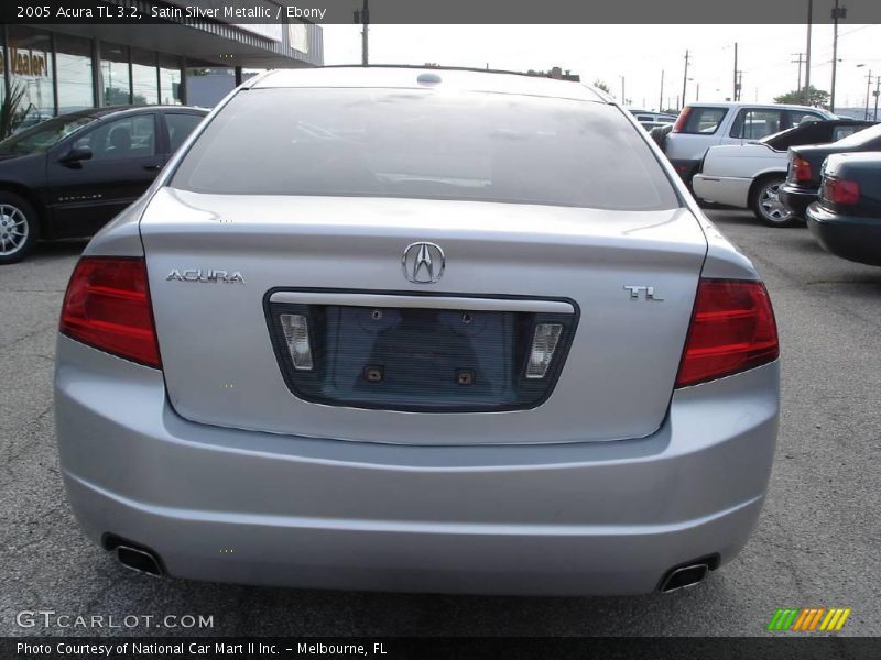 Satin Silver Metallic / Ebony 2005 Acura TL 3.2