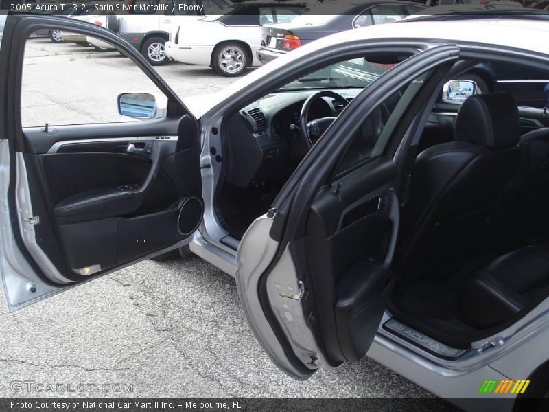 Satin Silver Metallic / Ebony 2005 Acura TL 3.2