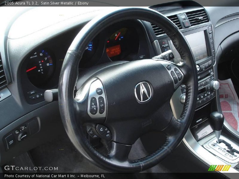 Satin Silver Metallic / Ebony 2005 Acura TL 3.2