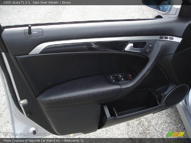 Satin Silver Metallic / Ebony 2005 Acura TL 3.2