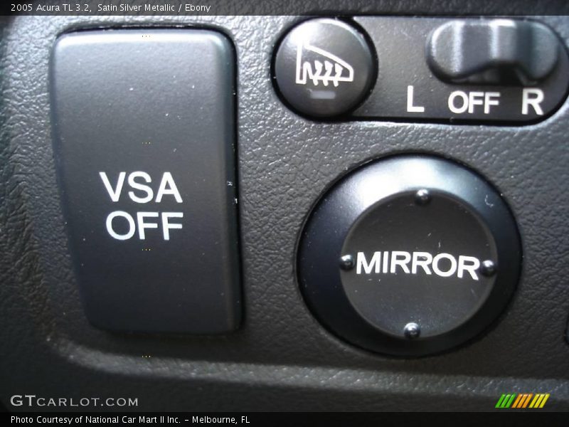 Satin Silver Metallic / Ebony 2005 Acura TL 3.2
