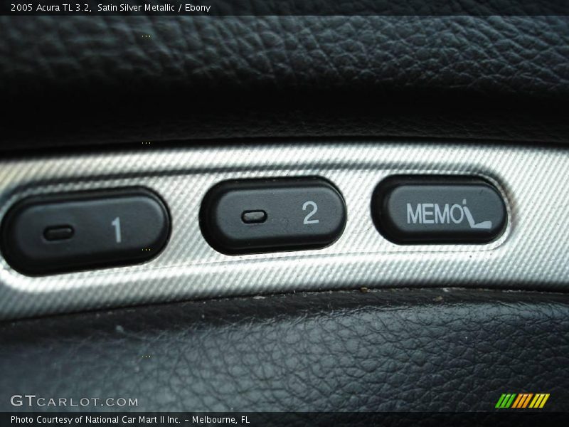 Satin Silver Metallic / Ebony 2005 Acura TL 3.2