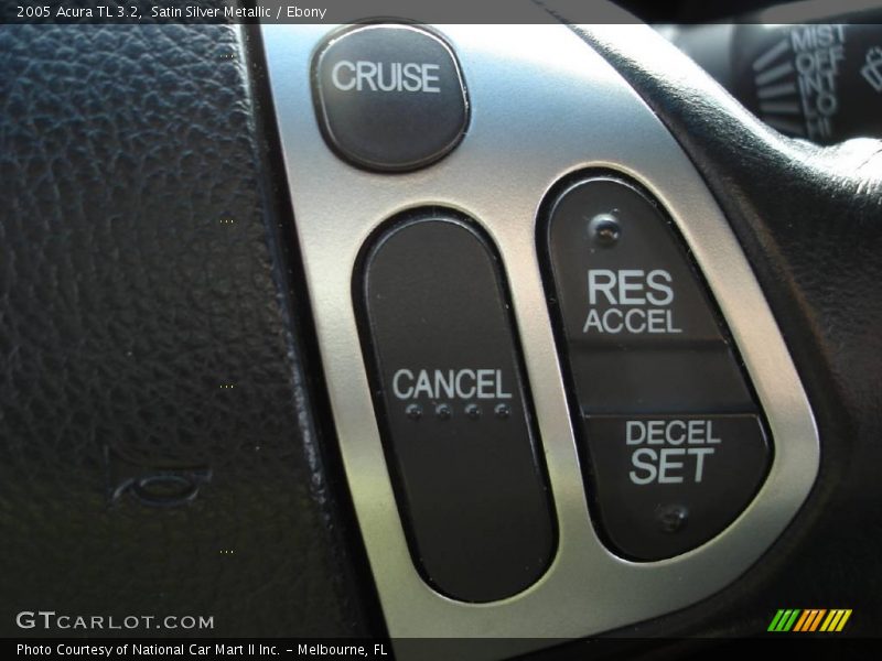 Satin Silver Metallic / Ebony 2005 Acura TL 3.2