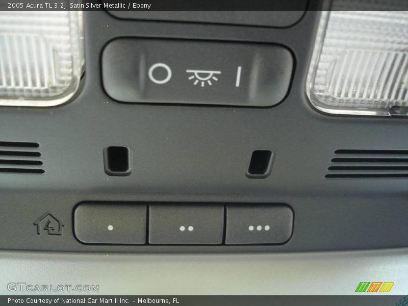 Satin Silver Metallic / Ebony 2005 Acura TL 3.2