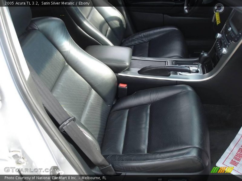Satin Silver Metallic / Ebony 2005 Acura TL 3.2