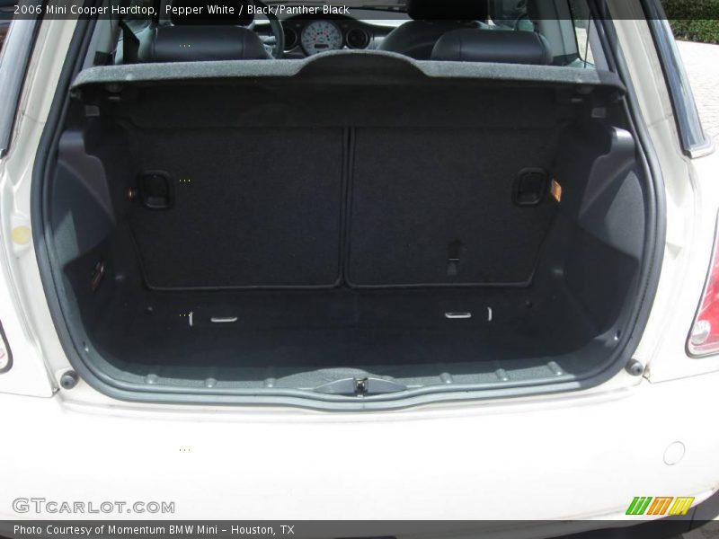 Pepper White / Black/Panther Black 2006 Mini Cooper Hardtop