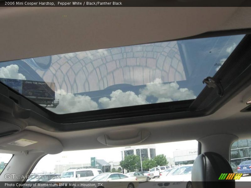 Pepper White / Black/Panther Black 2006 Mini Cooper Hardtop