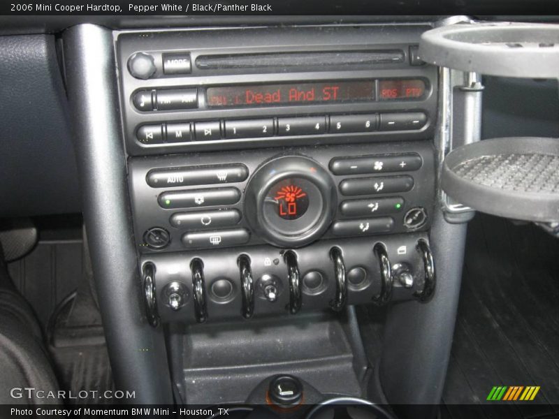 Pepper White / Black/Panther Black 2006 Mini Cooper Hardtop