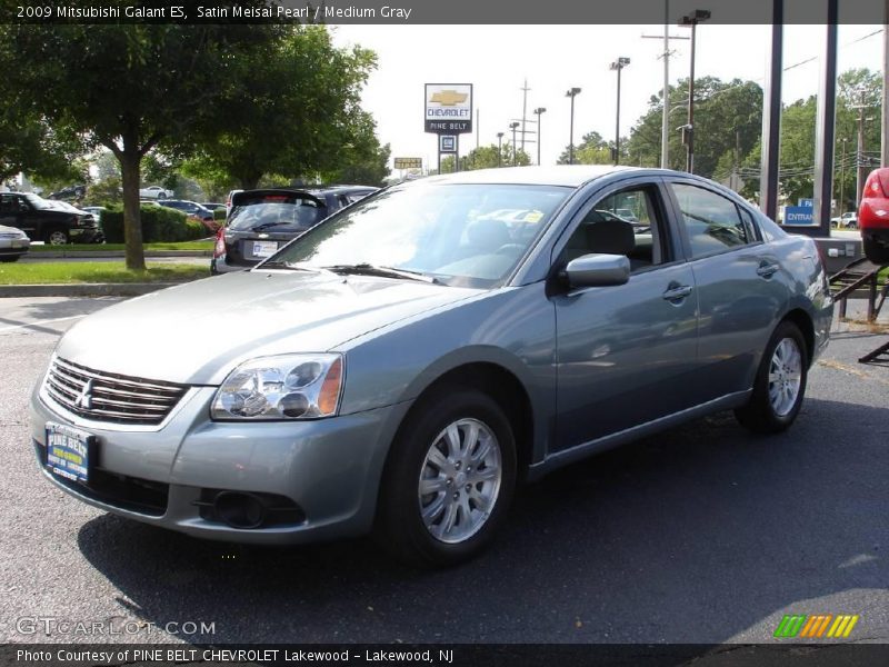 Satin Meisai Pearl / Medium Gray 2009 Mitsubishi Galant ES