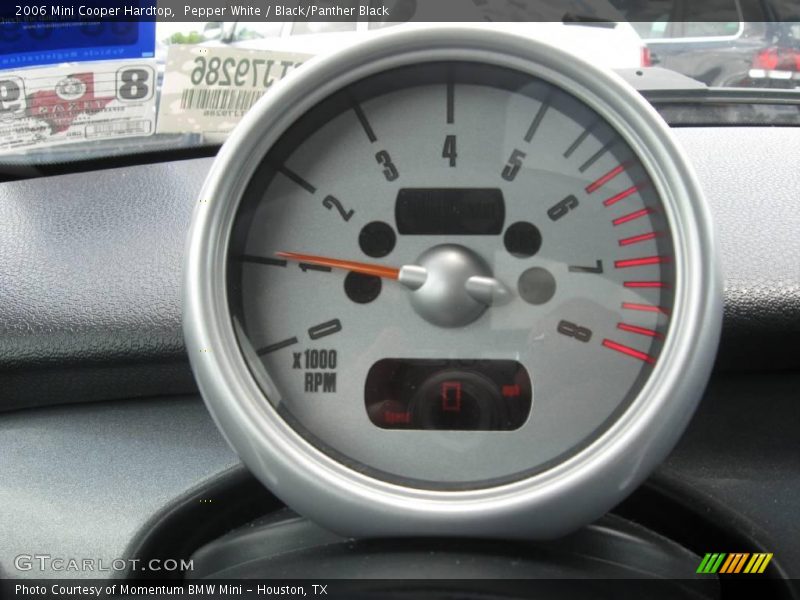 Pepper White / Black/Panther Black 2006 Mini Cooper Hardtop