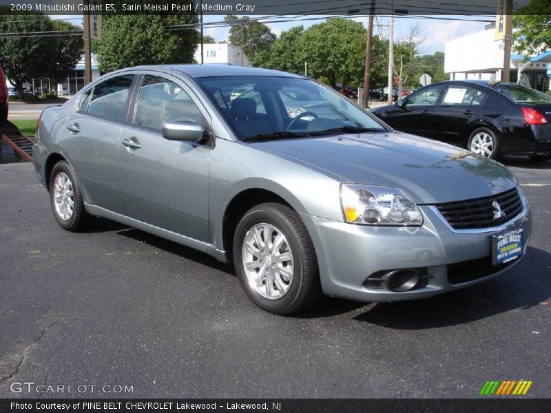 Satin Meisai Pearl / Medium Gray 2009 Mitsubishi Galant ES