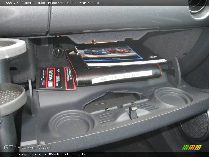 Pepper White / Black/Panther Black 2006 Mini Cooper Hardtop