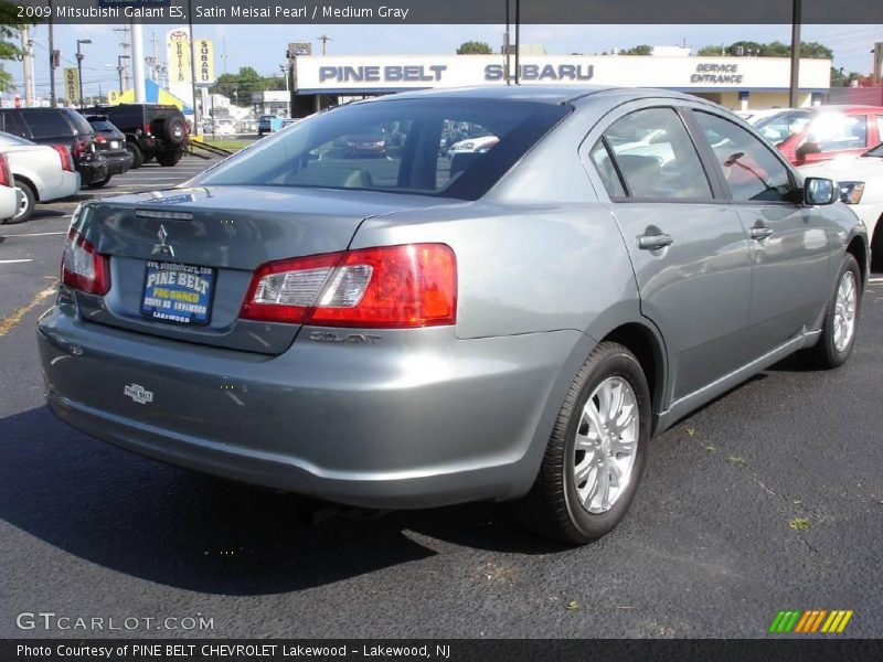 Satin Meisai Pearl / Medium Gray 2009 Mitsubishi Galant ES