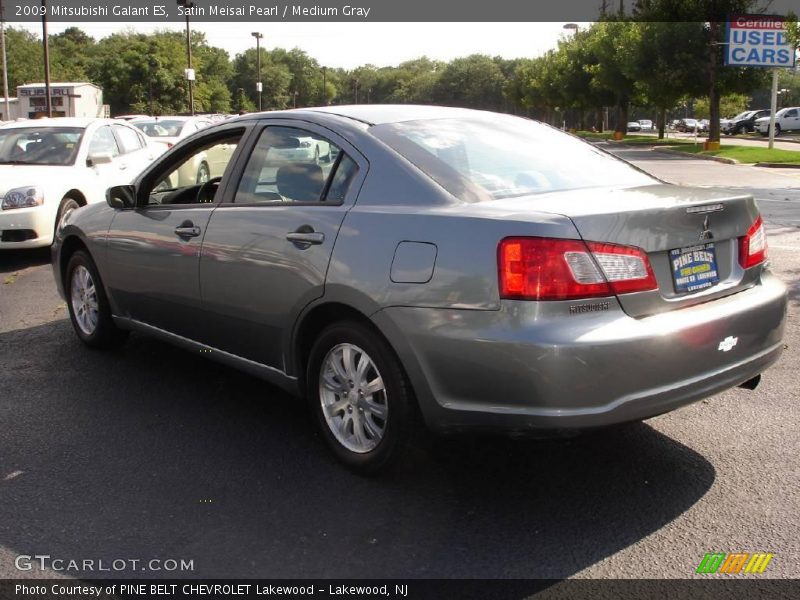 Satin Meisai Pearl / Medium Gray 2009 Mitsubishi Galant ES