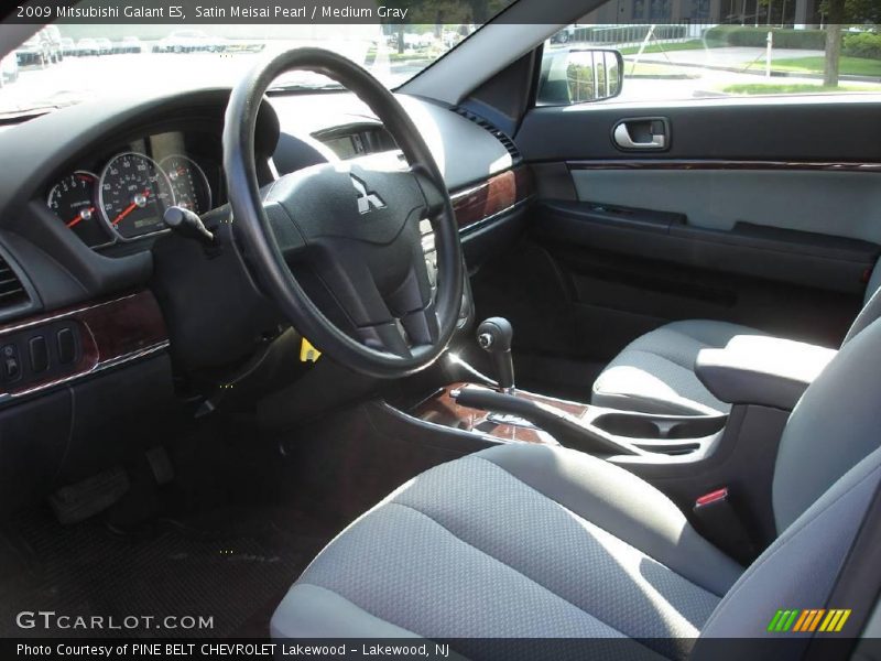 Satin Meisai Pearl / Medium Gray 2009 Mitsubishi Galant ES
