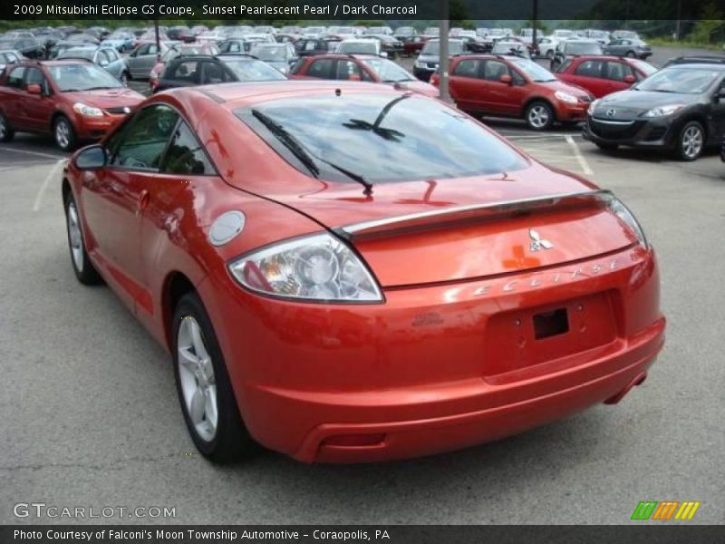 Sunset Pearlescent Pearl / Dark Charcoal 2009 Mitsubishi Eclipse GS Coupe
