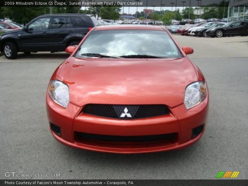 Sunset Pearlescent Pearl / Dark Charcoal 2009 Mitsubishi Eclipse GS Coupe