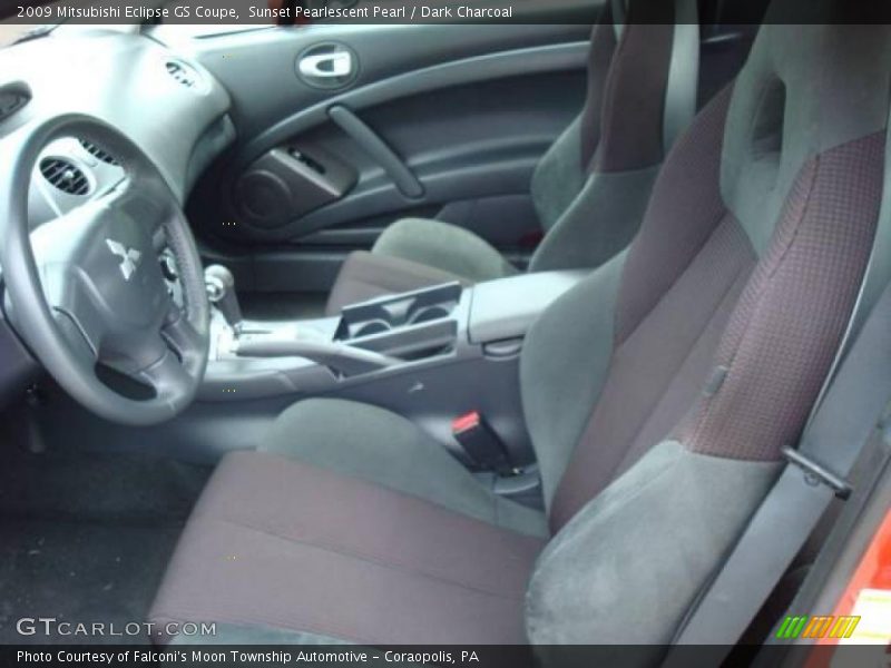 Sunset Pearlescent Pearl / Dark Charcoal 2009 Mitsubishi Eclipse GS Coupe