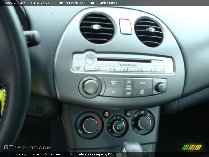 Sunset Pearlescent Pearl / Dark Charcoal 2009 Mitsubishi Eclipse GS Coupe