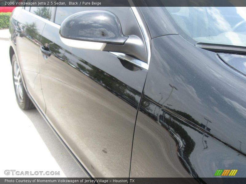 Black / Pure Beige 2006 Volkswagen Jetta 2.5 Sedan